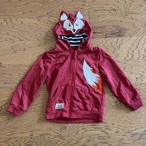 JoJo Maman Bébé Red Fox Hoodie Jacket